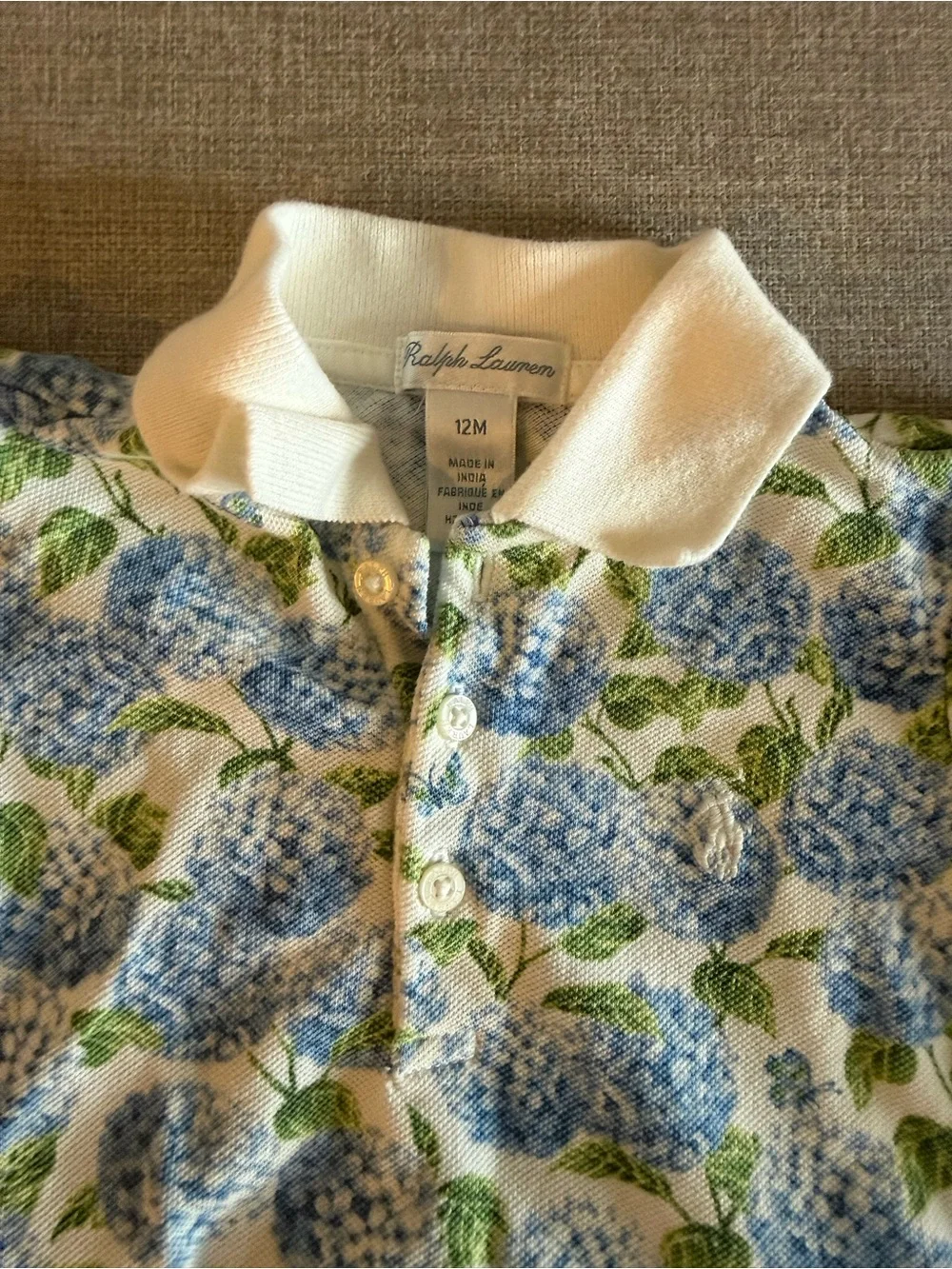 Ralph Lauren | Hydrangea Romper sz 12M